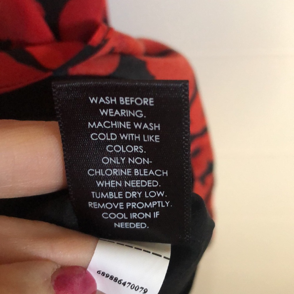 JW Jason Wu Red Poppy Dress XXL - Picture 8 of 8